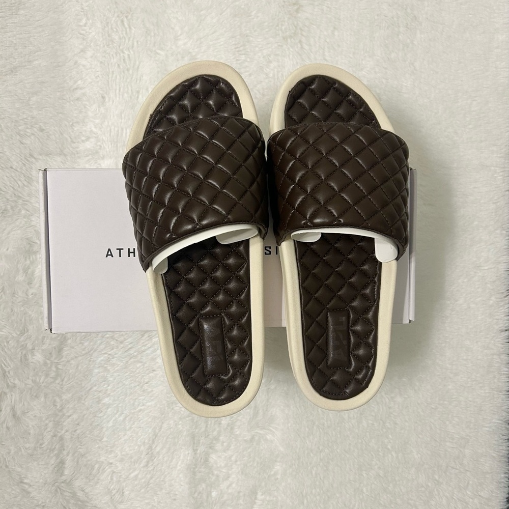 APL Lusso Slide - Chocolate/Pristine